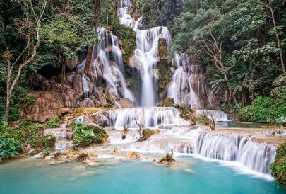 The Kuang Si Falls